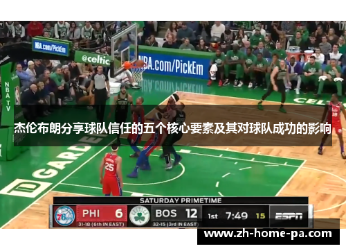 杰伦布朗分享球队信任的五个核心要素及其对球队成功的影响